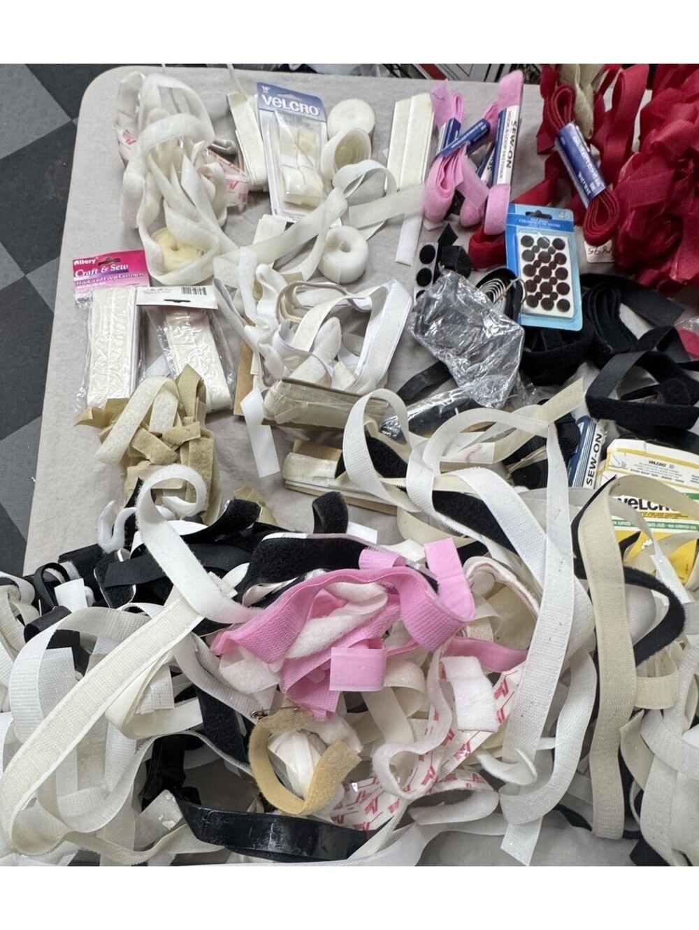 Lot Of Scrap Velcro - Some New Large Lot Of Velcro - Picture 2 of 10